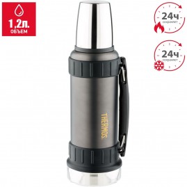 Термос для напитков THERMOS WORK 2520 GM 1.2L из нержавеющей стали Термос для напитков THERMOS WORK 2520 GM 1.2L из нержавеющей стали